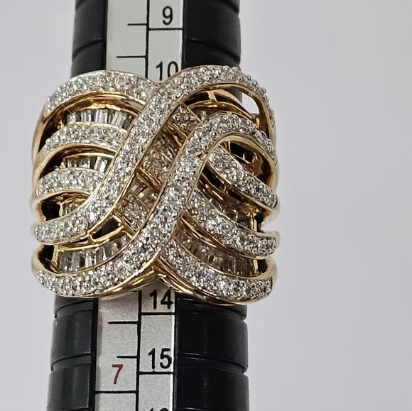 Gorgeous Victoria Wieck Absolute Gemstones & Vermeil Ring Sz 6! - Picture 11 of 11